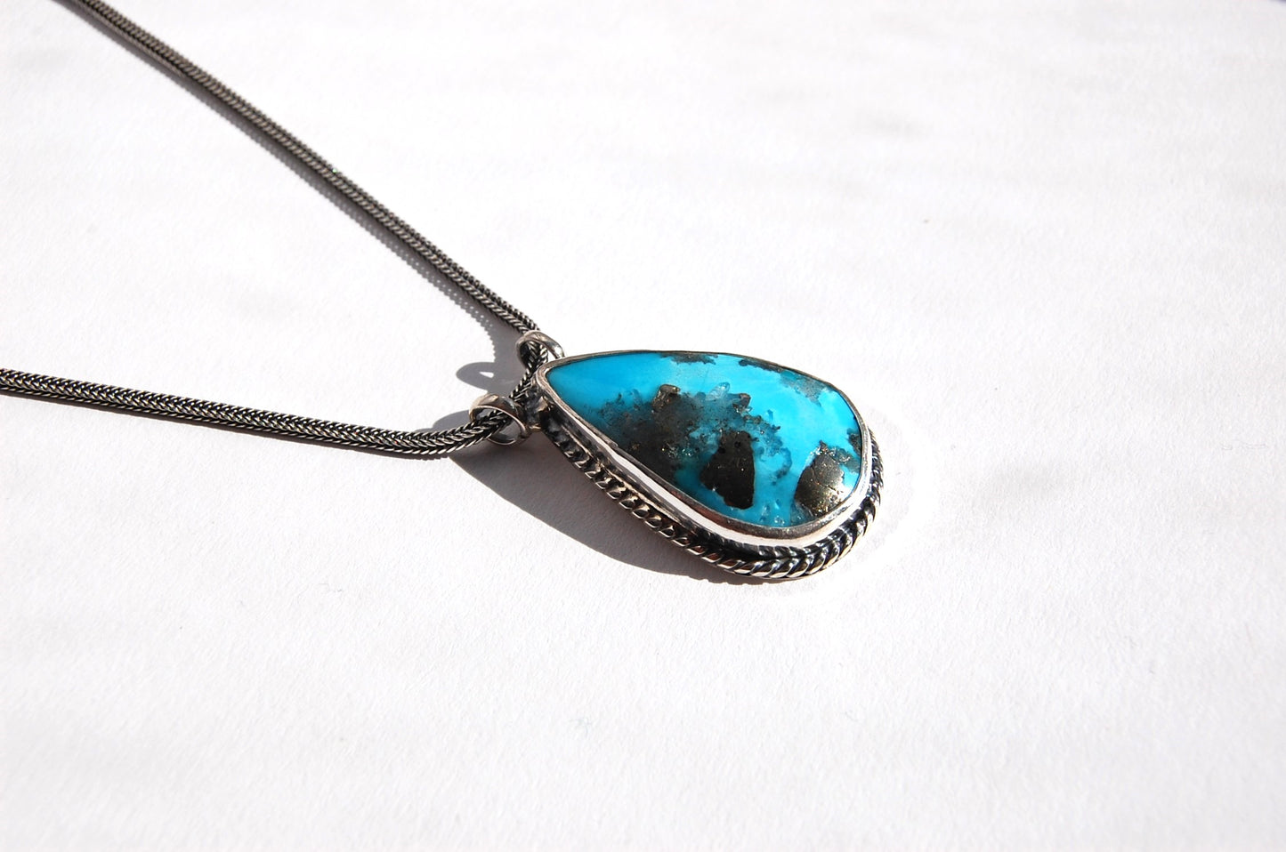 Chunky Turquoise Necklace