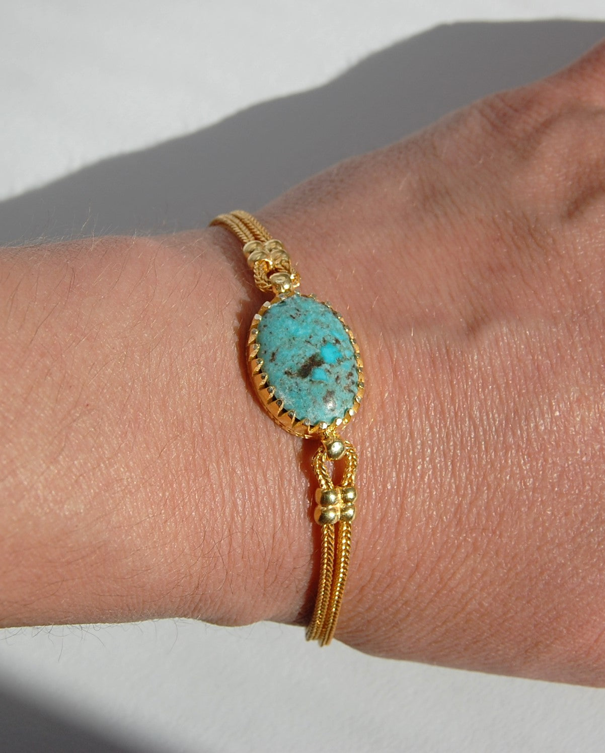 Turquoise Bracelet Gold