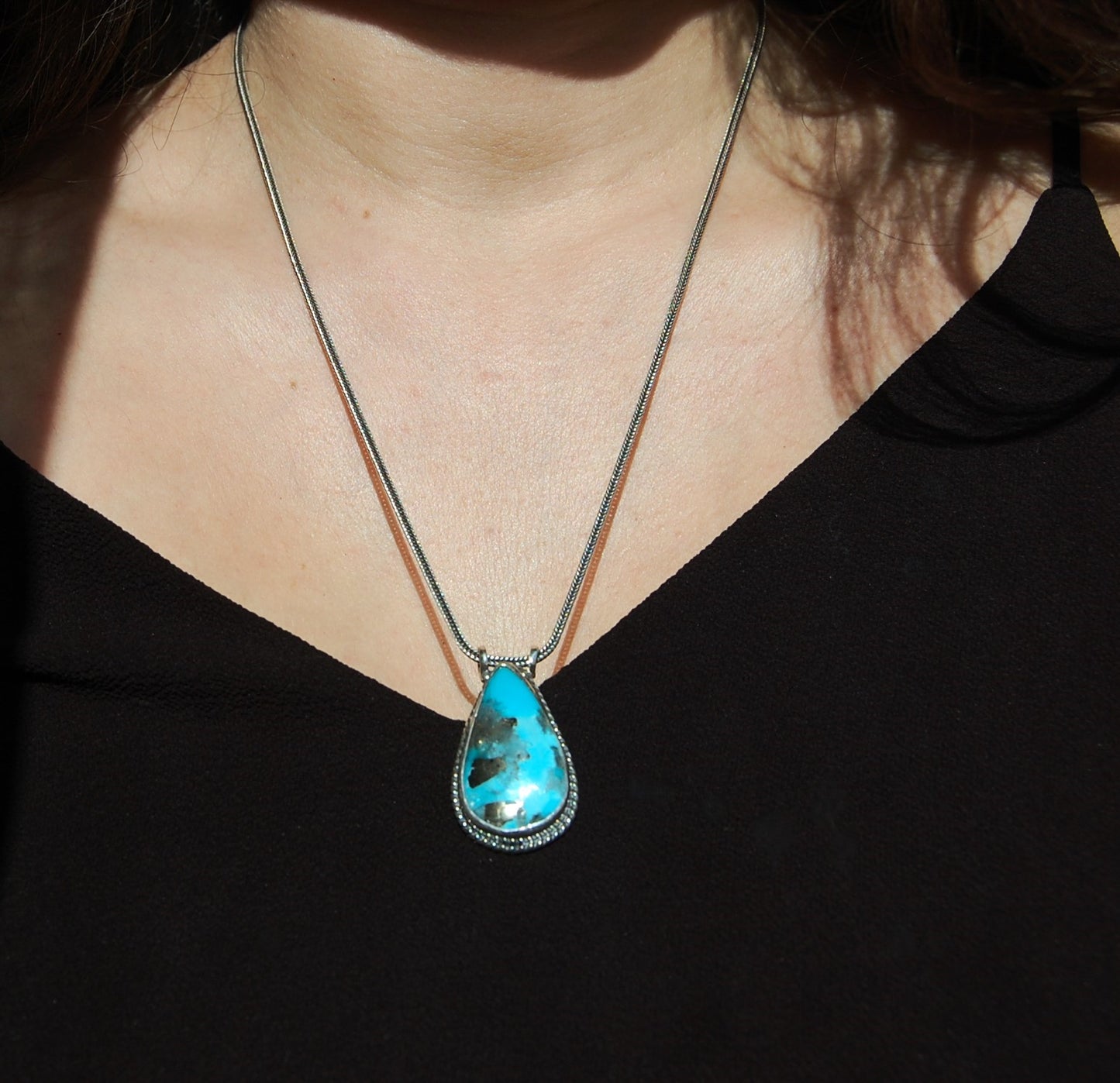 Chunky Turquoise Necklace