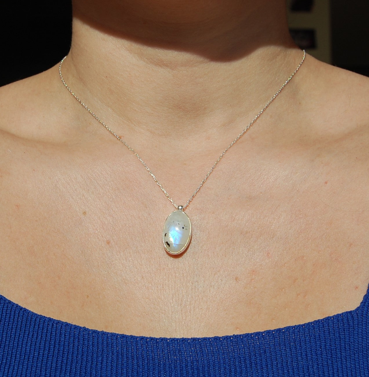 Moonstone necklace