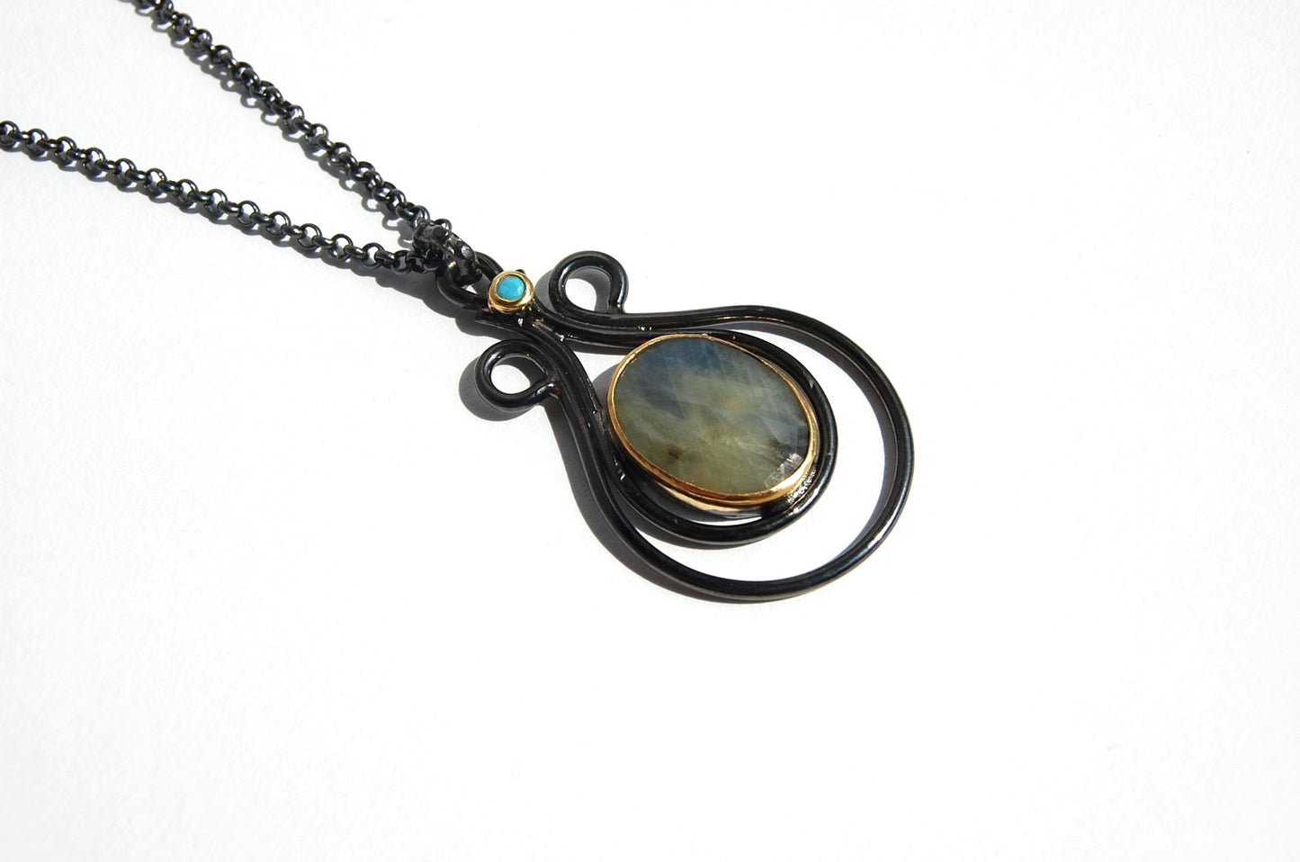 Multi Sapphire Necklace