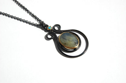 Multi Sapphire Necklace