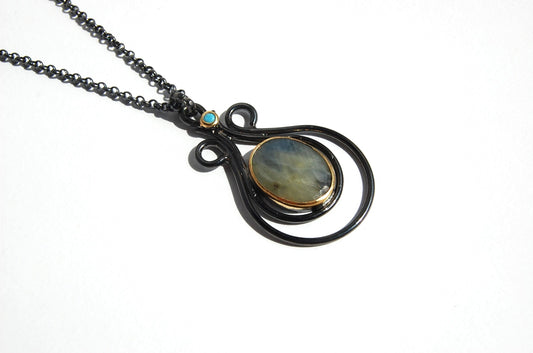 Multi Sapphire Necklace