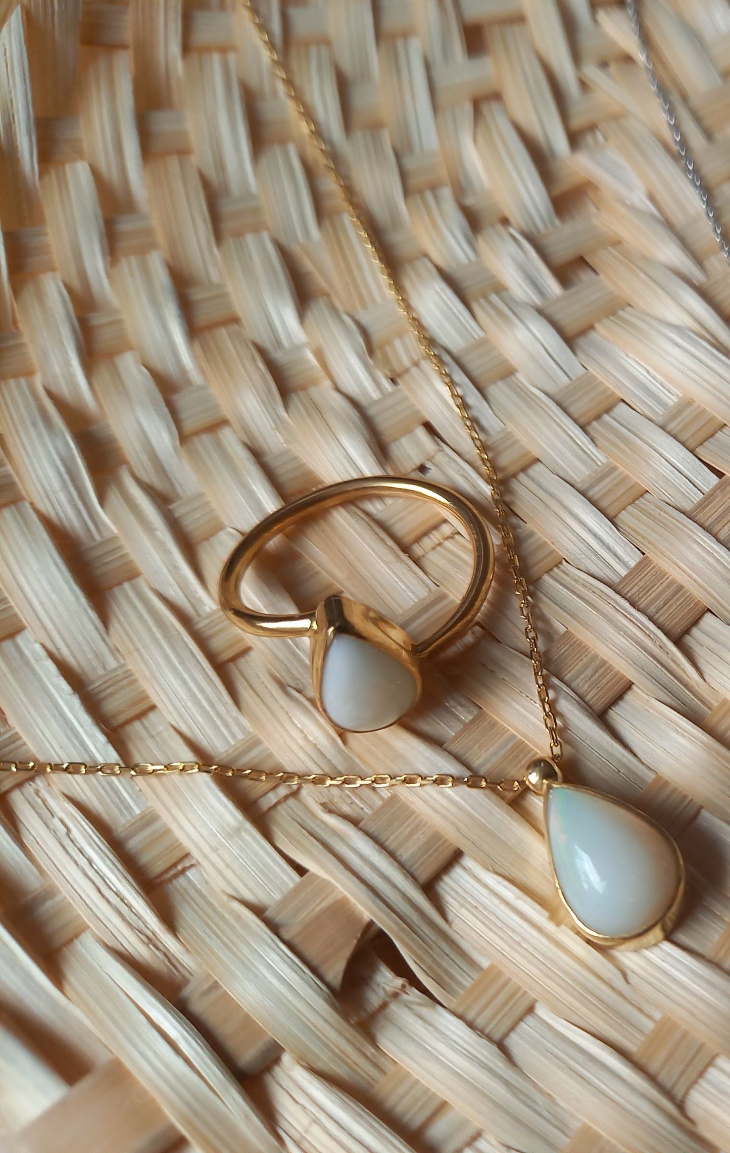 Opal necklace